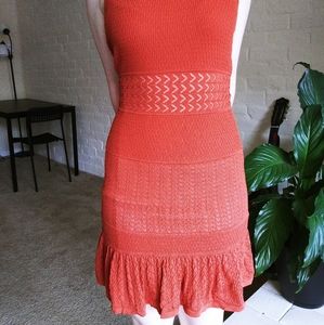(5 items for $5 each) Catherine Malandrino Orange Sundress Small